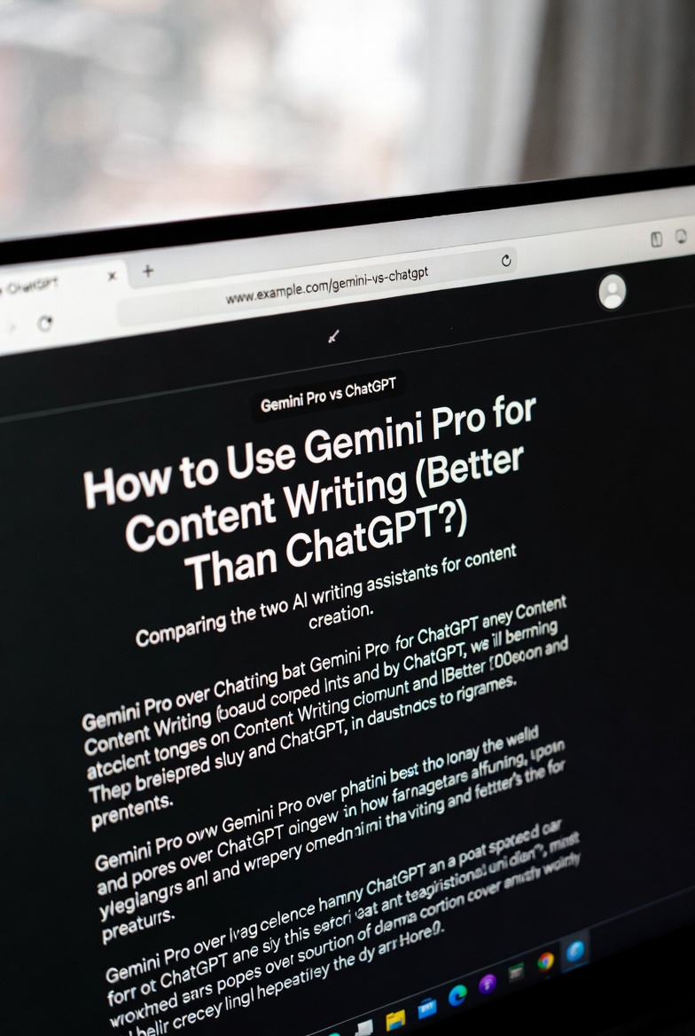 How to Use Gemini Pro for Content Writing 2026 Edition (Better Than ChatGPT?)