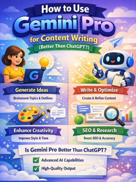 How to Use Gemini Pro for Best Content Writing (Better Than ChatGPT?)